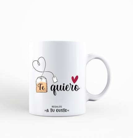 Taza "te quiero"