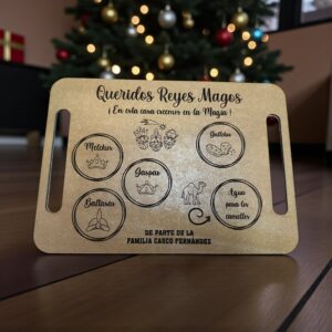 Bandeja Reyes Magos Personalizada