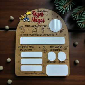 Tarjeta Reyes Magos Personalizable