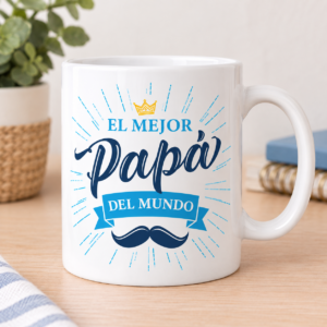 Taza el mejor papá del mundo
