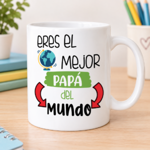 Taza eres el mejor papá del mundo