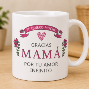 Taza gracias mamá